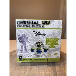 Disney Pixar Buzz Lightyear & Aliens Deluxe 3D Crystal Puzzle